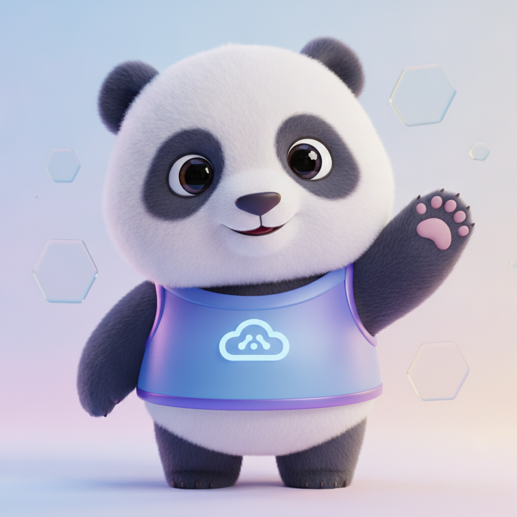 eazyway Panda Mascot